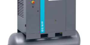 atlas copco air compressor image with white background